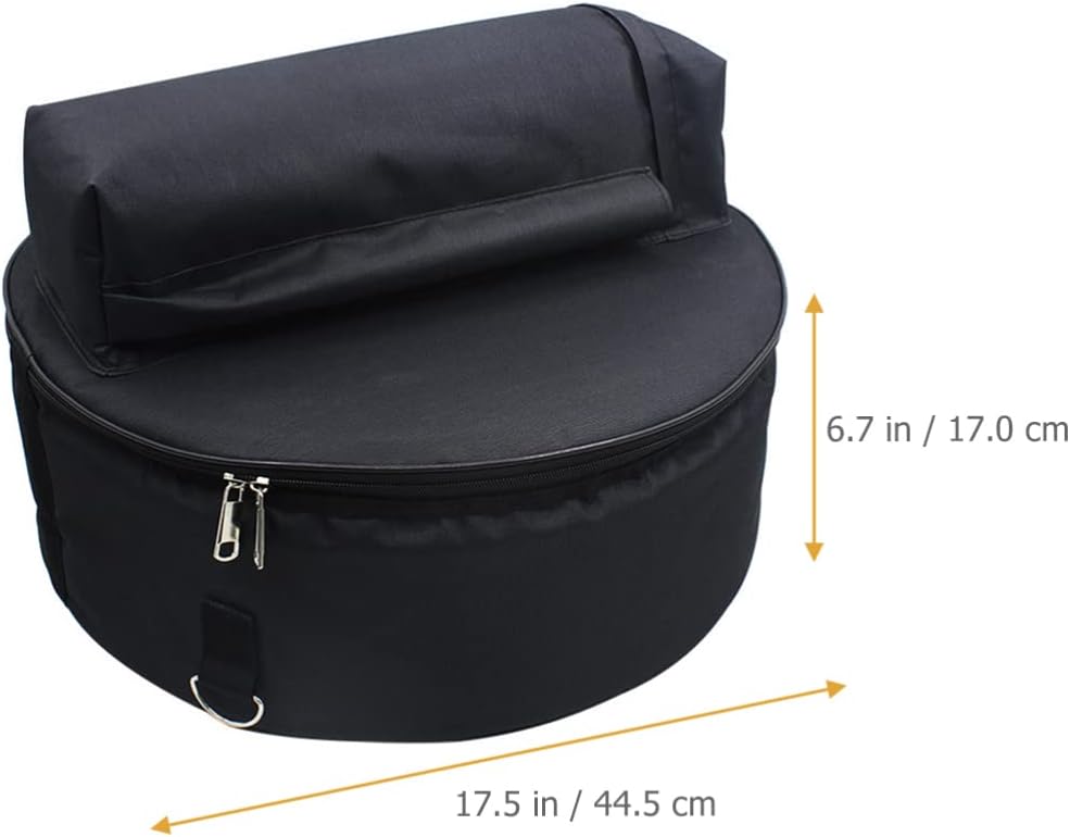 SUPVOX Snare-drum-aufbewahrungstasche Trommelkoffer Tasche Für Trommelstöcke 17x22 Rahmen Tragetasch