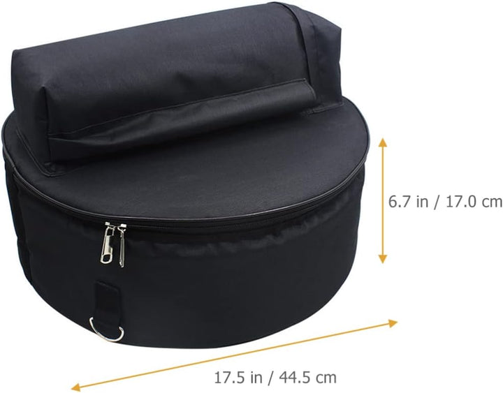 SUPVOX Snare-drum-aufbewahrungstasche Trommelkoffer Tasche Für Trommelstöcke 17x22 Rahmen Tragetasch