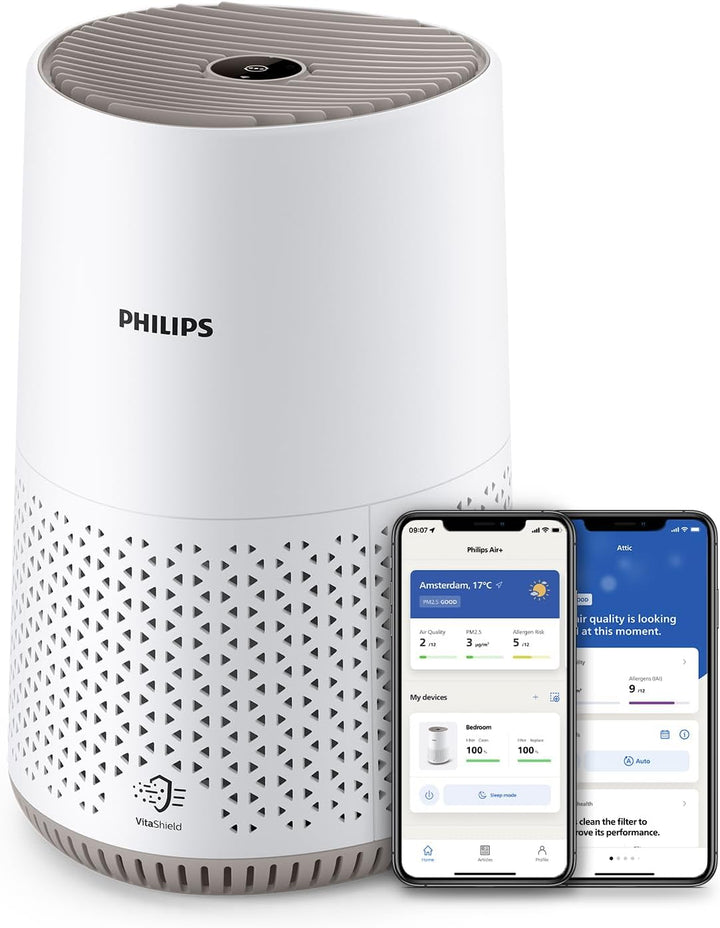 Philips Luftreiniger 600 Serie. Ultraleise und energieeffizient Für Allergiker. HEPA-Filter entfernt