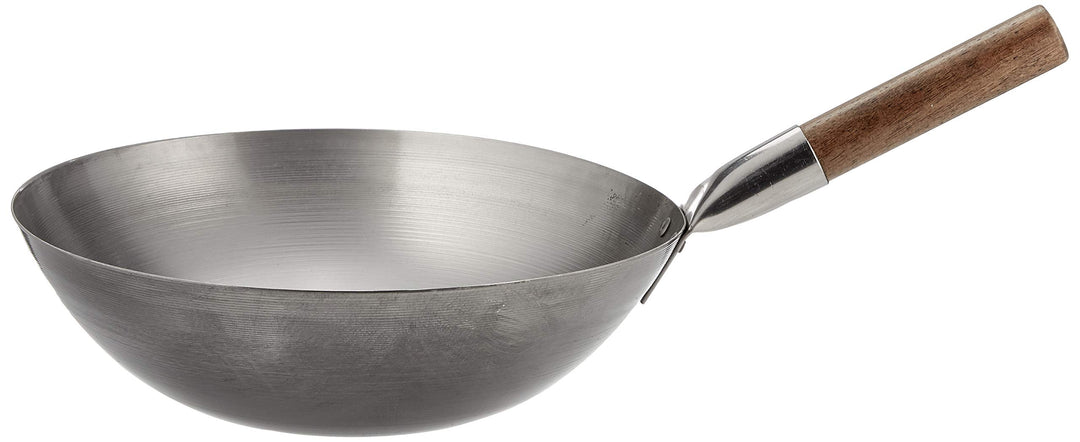 London Wok GJ493 Wok mit flachem Boden, 30,5 cm 305(Ø)mm (12"), 305(Ø)mm (12")