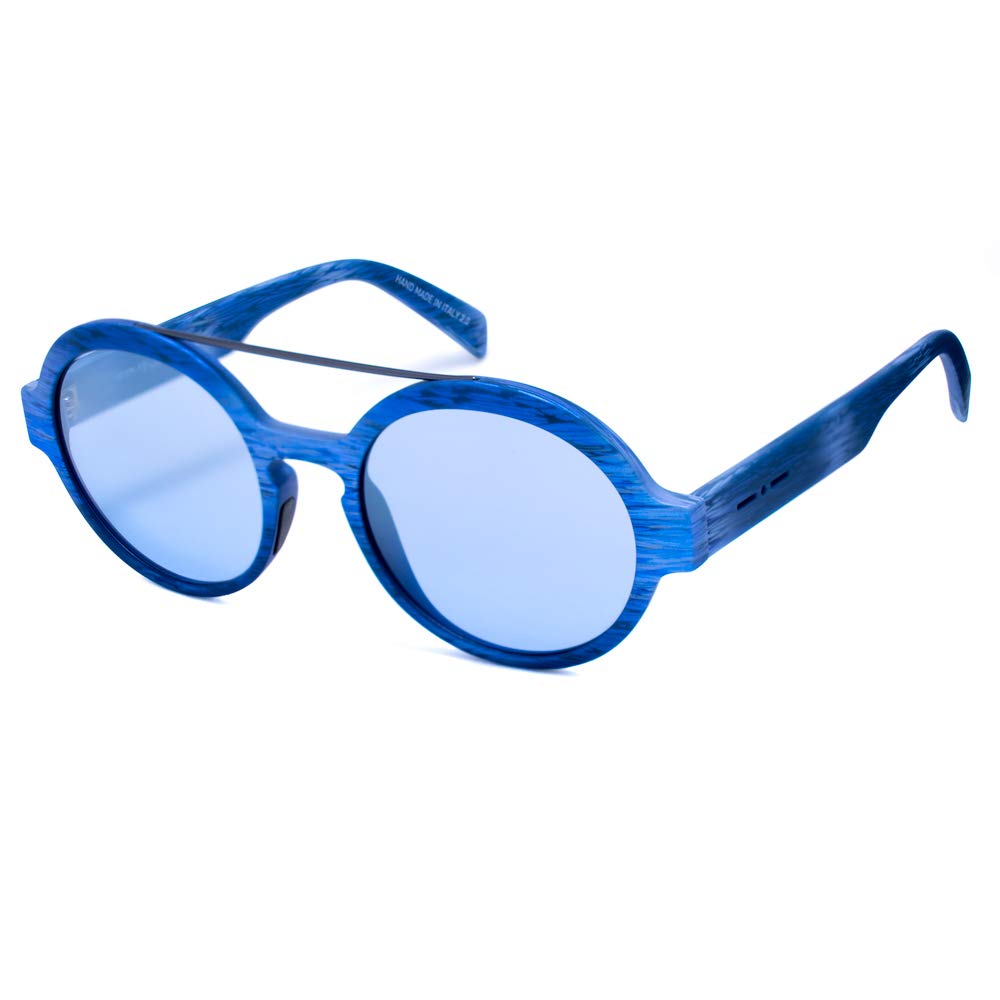 Italia Independent Unisex-Erwachsene 0913-BHS-020 Sonnenbrille, Blau (Azul), 51.0