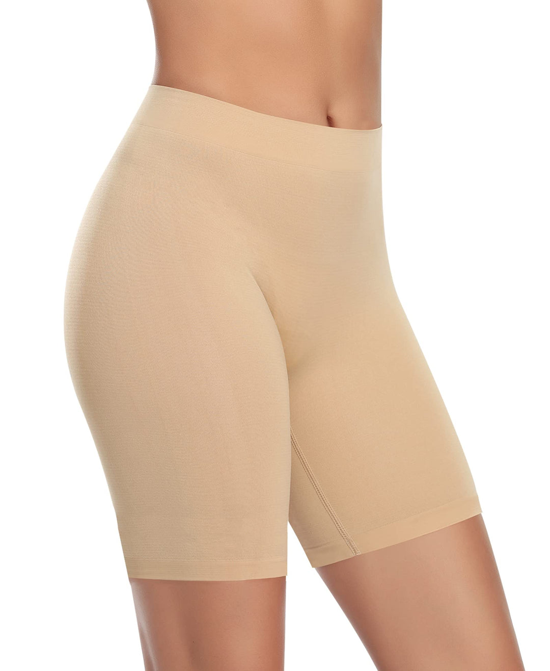 Damen Unterhose Unter Rock Kurze Hose für Kleid Unterrock Hohe Taille Slipshort Radlerhose Boyshort