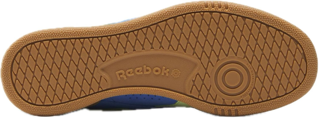 Reebok 100206240 Club C Grounds Verde Bosco 34.5 EU Kinetic Blue Astro Lime Vintage Chalk, 34.5 EU K
