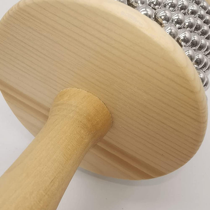 1 Stück Holz Cabasa Metall Perlen Kette & Zylinder Pop Hand Shaker Percussion Instrument Für Klassen