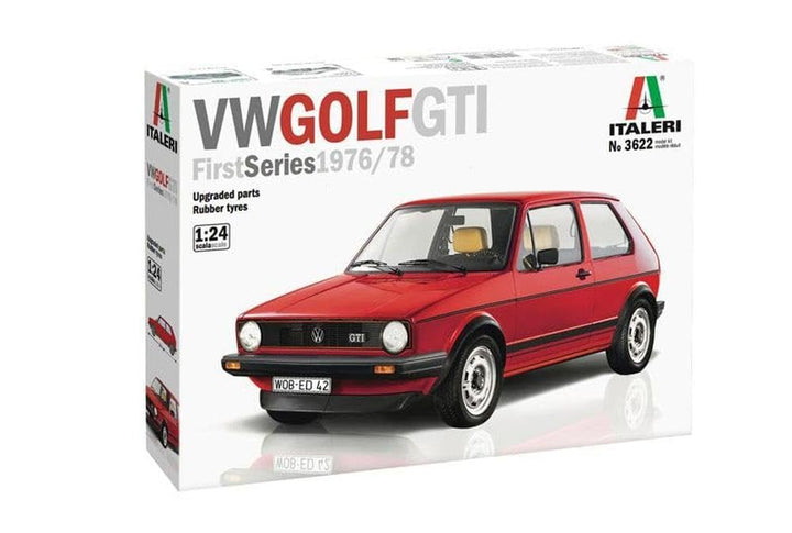 Italeri 3622S 3622S-1:24 VW Golf GTI Rabbit, Modellbau, Bausatz, Standmodellbau, Basteln, Hobby, Kle