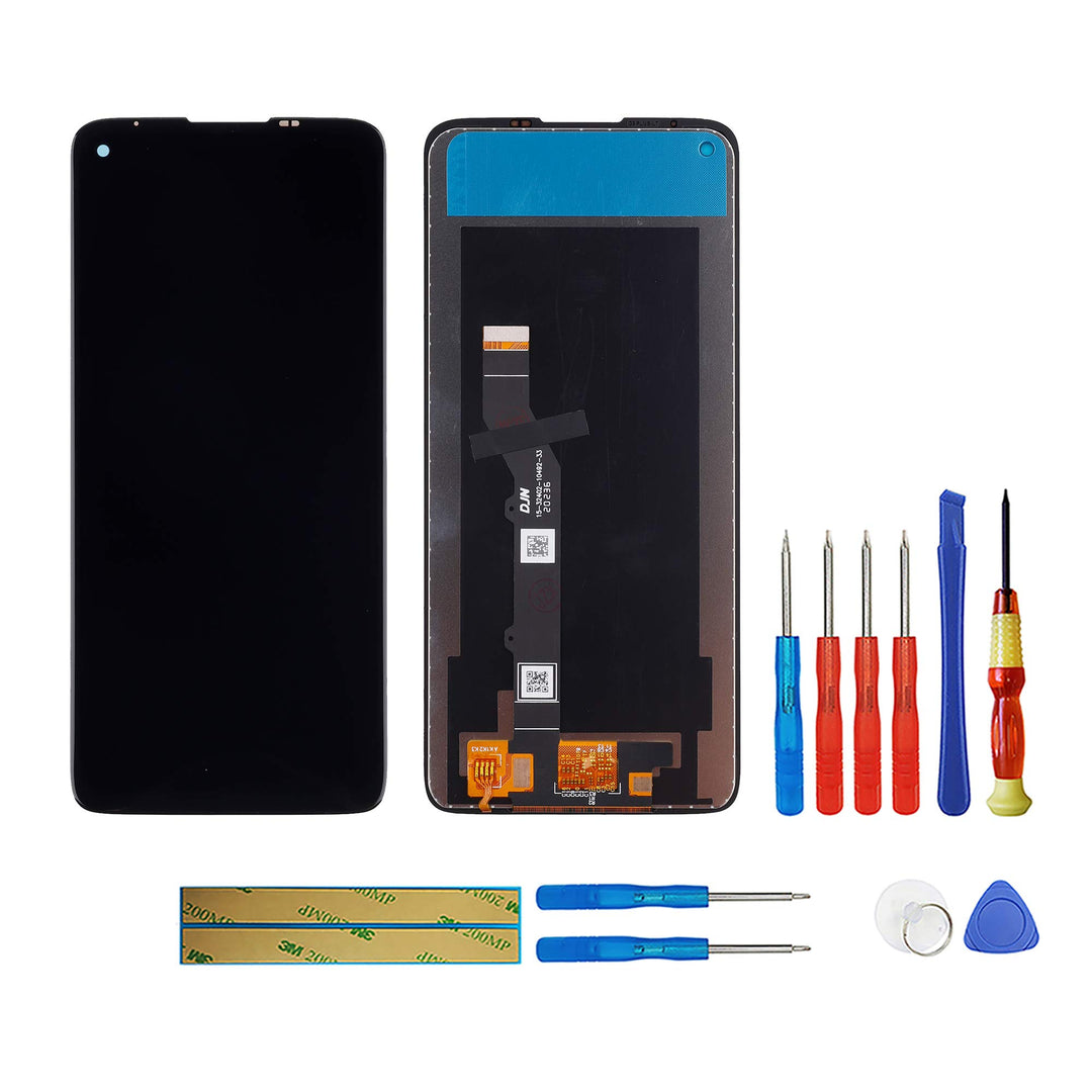 swark LCD Display Kompatibel mit Motorola Moto G9 Plus XT2087-1 (Schwarz ohne Rahmen) LCD Display To