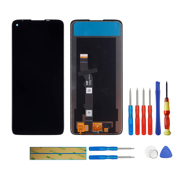 swark LCD Display Kompatibel mit Motorola Moto G9 Plus XT2087-1 (Schwarz ohne Rahmen) LCD Display To