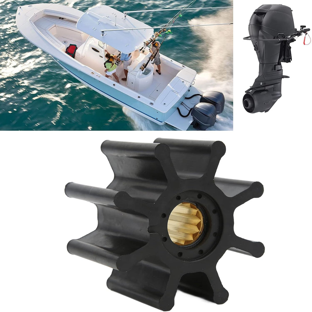 Yctze Marine Impeller 920‑0001,8 Blatt Wasserpumpen Impeller Aussenbordmotor Zubehör für JABSCO/für