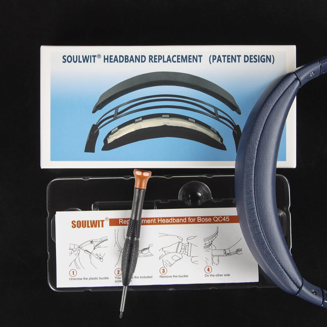 SOULWIT Ersatz Kopfband Stirnband für Bose QuietComfort 45 (QC45)/QuietComfort SE (QC SE) /New Quiet