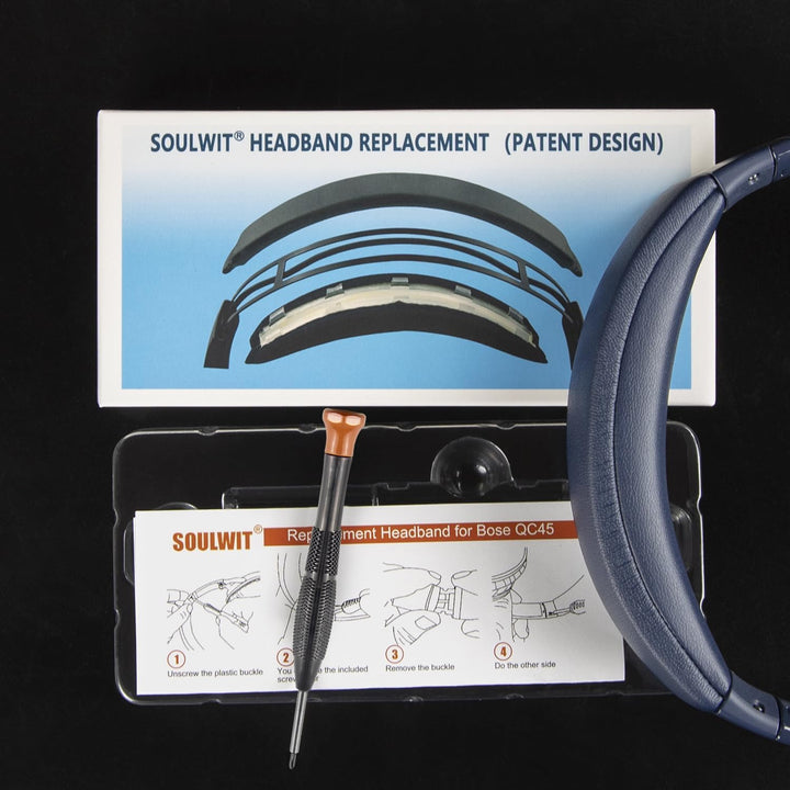 SOULWIT Ersatz Kopfband Stirnband für Bose QuietComfort 45 (QC45)/QuietComfort SE (QC SE) /New Quiet