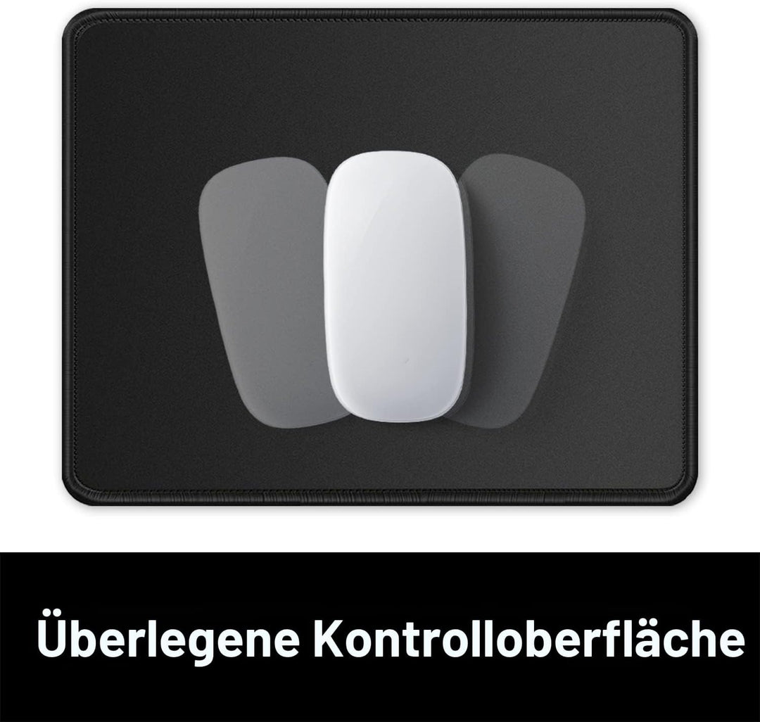 ITNRSIIET [10 Pack] Mouse Pad with Stitched Edge Premium-Textured Square Mouse Mat Washable Mousepad