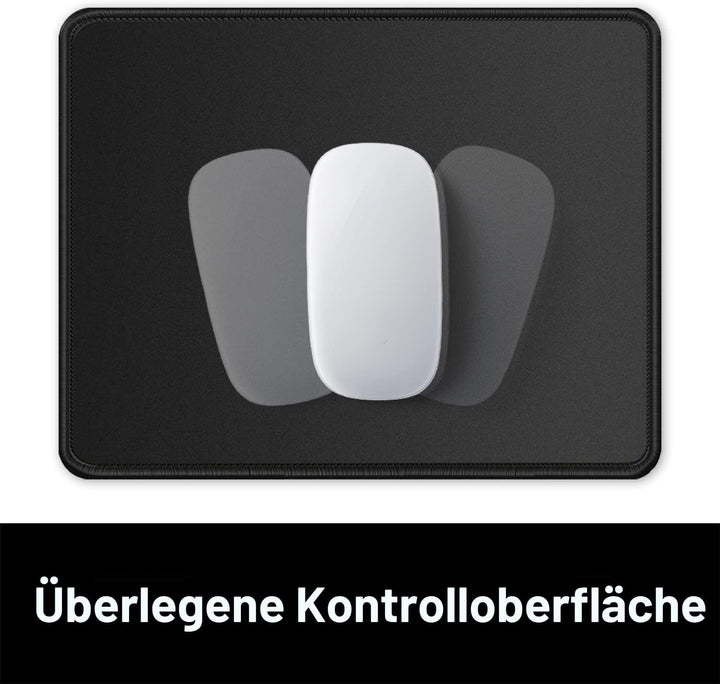 ITNRSIIET [10 Pack] Mouse Pad with Stitched Edge Premium-Textured Square Mouse Mat Washable Mousepad