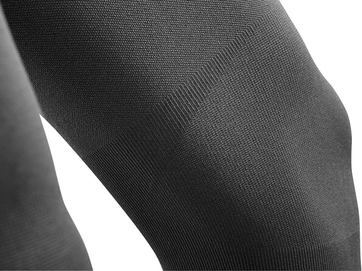 CEP – SKI 3/4 Base Tights für Damen | Warme Skiunterwäsche mit Kompression in schwarz | Grösse S