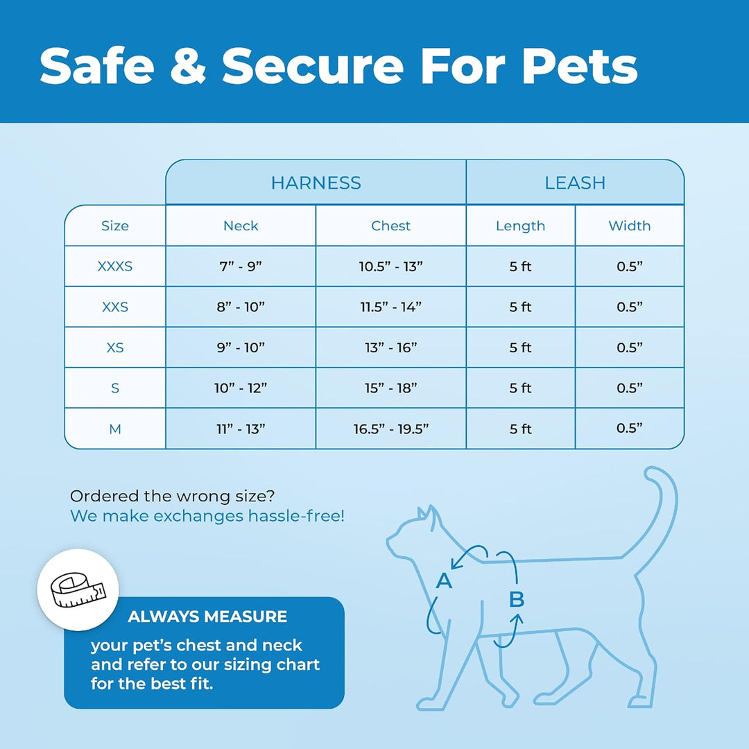 Best Pet Supplies Voyager Step-In Lock Haustiergeschirr – Allwetter-Netz, verstellbares Step-in-Gesc