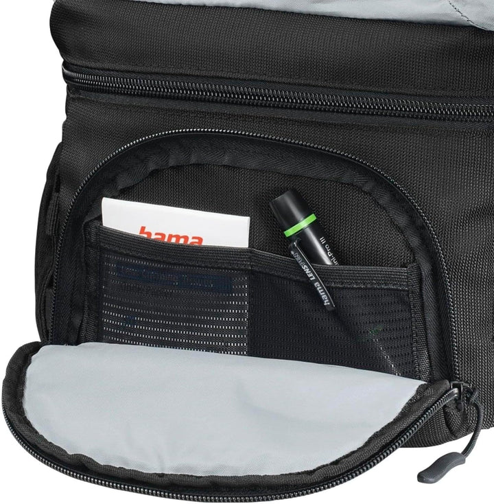 Hama | Kameratasche Pittsburgh, 100 | 14 x 8 x 11,5 cm | schwarz 14x8x11.5 cm, 14x8x11.5 cm