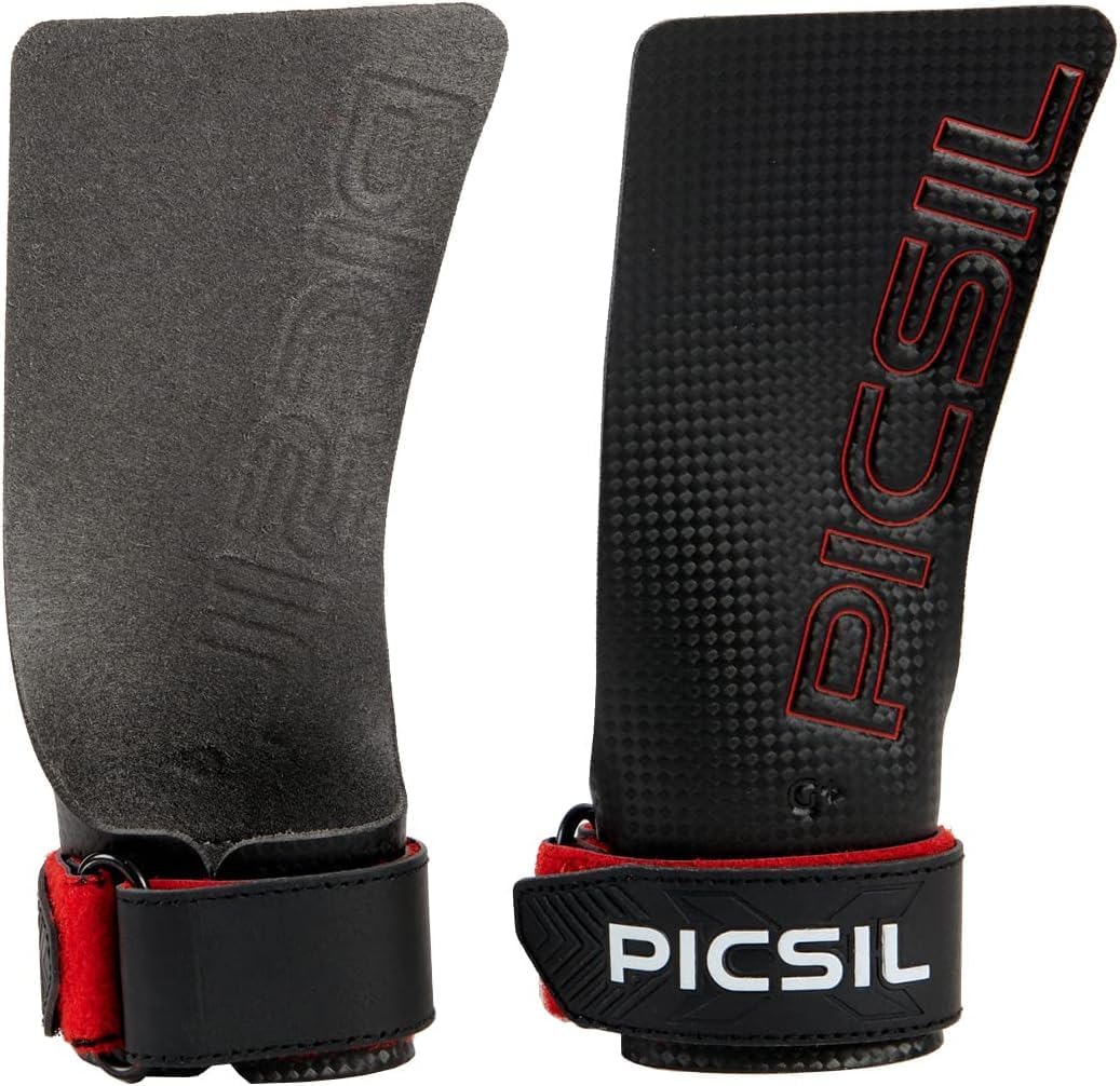 PICSIL RX Hand Grips – Profi‑Griffpolster aus Carbonfaser in Profi‑Qualität, Chalk‑kompatibel &amp; Hand