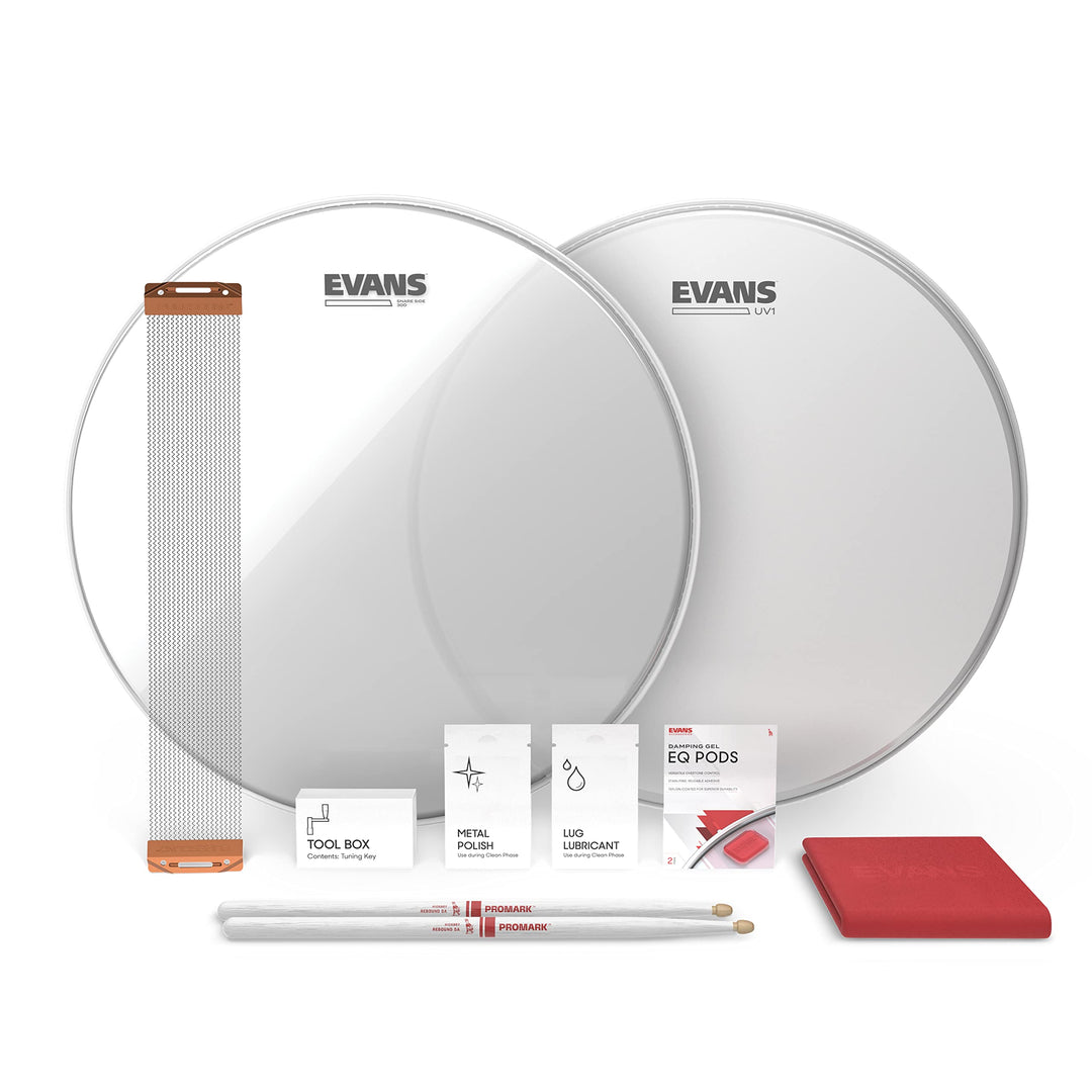 Evans 14” UV1 Snare Tune Up Kit Snare Tune Up Kit 14-Inch, Snare Tune Up Kit 14-Inch