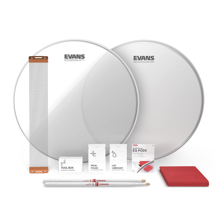 Evans 14” UV1 Snare Tune Up Kit Snare Tune Up Kit 14-Inch, Snare Tune Up Kit 14-Inch