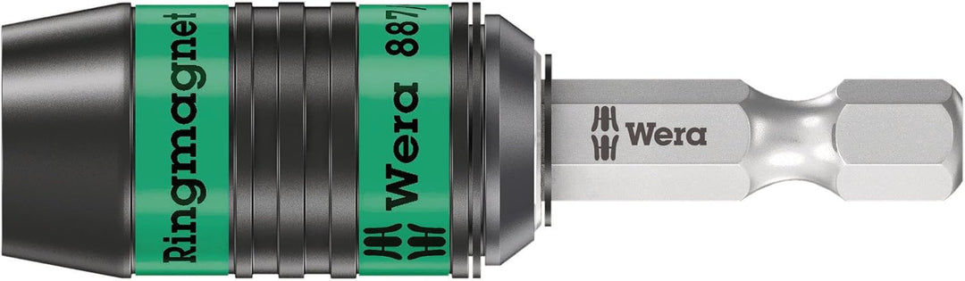 Wera 887/4 RR SB Rapidaptor Universalhalter mit Ringmagnet, 1/4 Zoll x 57 mm, 05073511001, /