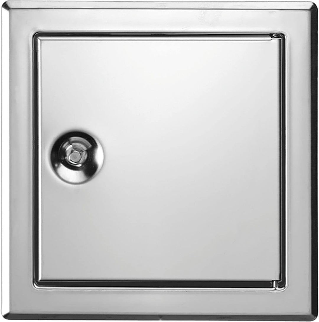 UPMANN 20650, Edelstahl Revisionstür Softline 150x150mm, mit Vierkantverschluss, 150 x 150 mm mit Vi