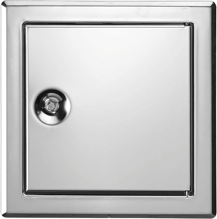 UPMANN 20650, Edelstahl Revisionstür Softline 150x150mm, mit Vierkantverschluss, 150 x 150 mm mit Vi