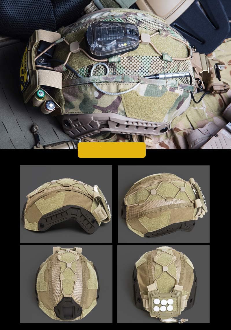 FMA Helmüberzug Balancing Gewicht Tasche Tasche Elastische Batterie Halter für taktische Maritime He