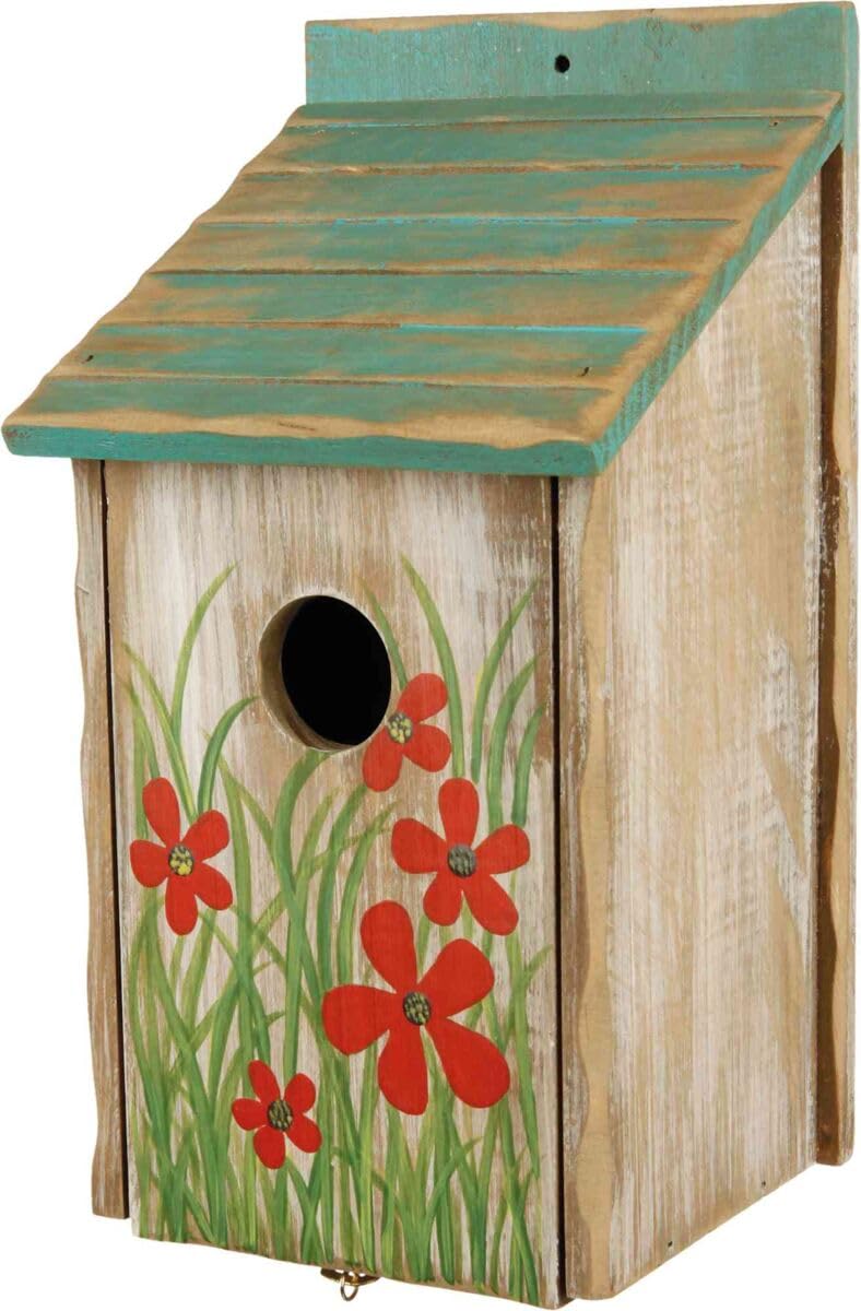 Trixie 55850 Nistkasten, 15 × 28 × 14 cm/ø 3,3 cm 15 x 14 x 28 cm, 15 x 14 x 28 cm