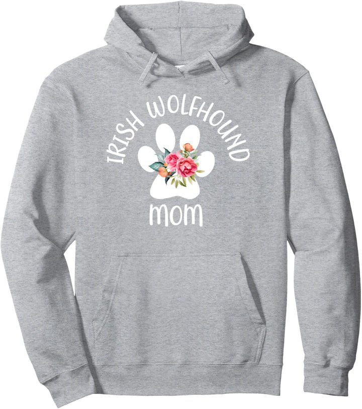Irish Wolfhound Mom für Frauen, Frau Geschenk für Freundin Pullover Hoodie