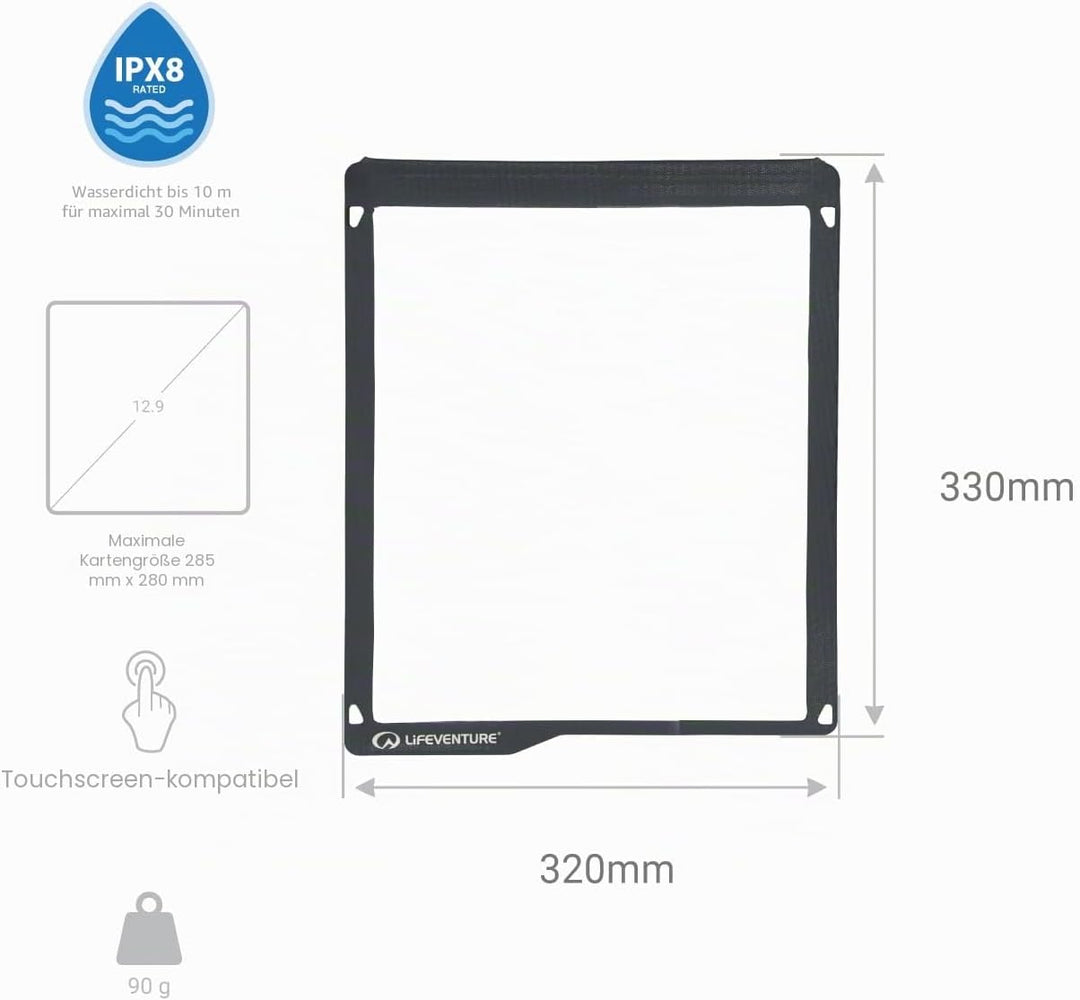 Lifeventure wasserdichte Tasche Touch-Screen kompatibel IPX7 Wasserdicht bis zu 1 Meter für 30 Minut