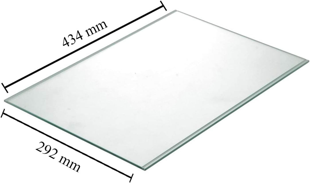Ablage, Glasregal 437 x 298 mm Kühlschrank, Gefrierschrank C00282798, C00517626 Ariston Hotpoint Küh