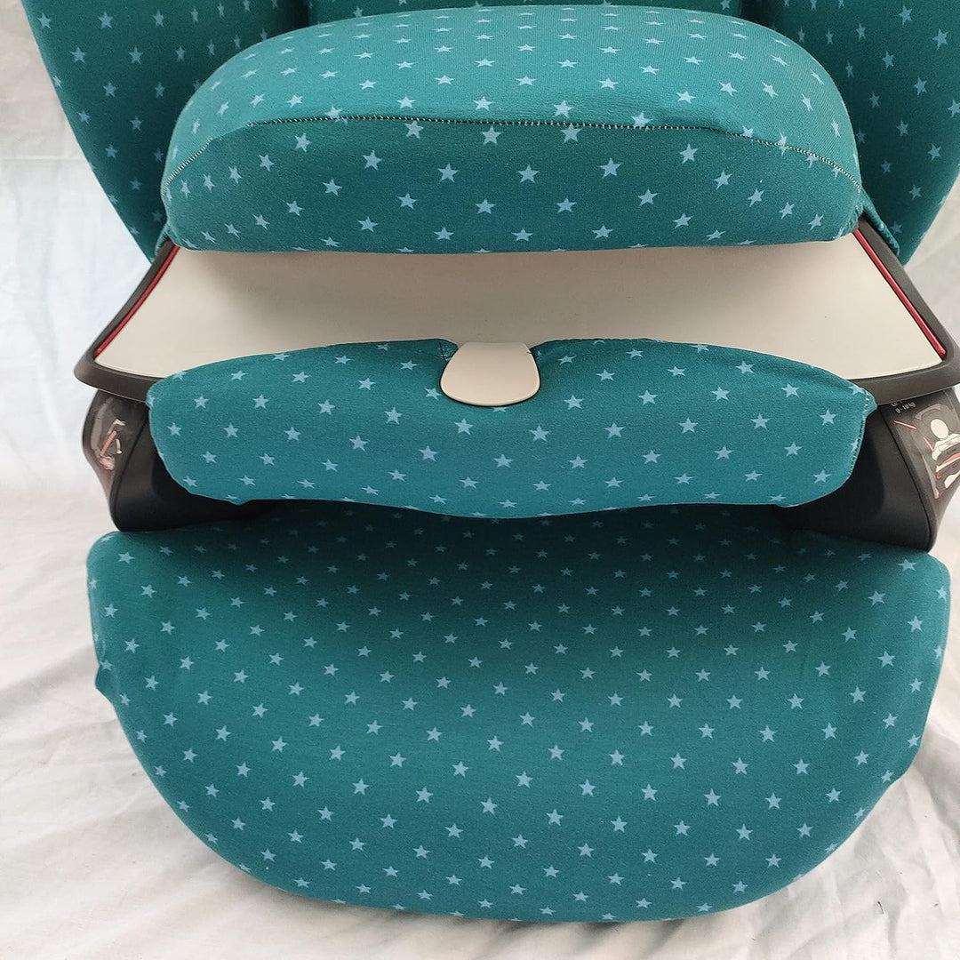 moon-bebe Schutzhülle für Cybex Solution M, Solution Fix - Sitzbezug der Gruppe 1/2/3 - Universal -