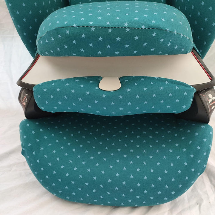 moon-bebe Schutzhülle für Cybex Solution M, Solution Fix - Sitzbezug der Gruppe 1/2/3 - Universal -