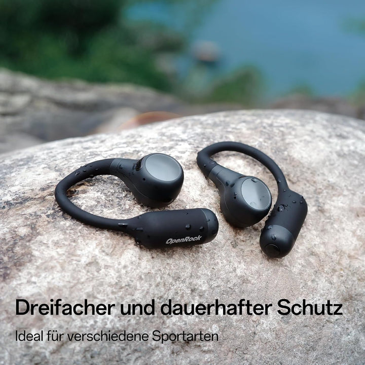 S2 Open-Ear Kopfhörer, 7G-Ultraleicht-Design, Hi-Res LDAC-Audio, dreifach wasserfest, Bluetooth 6.0,