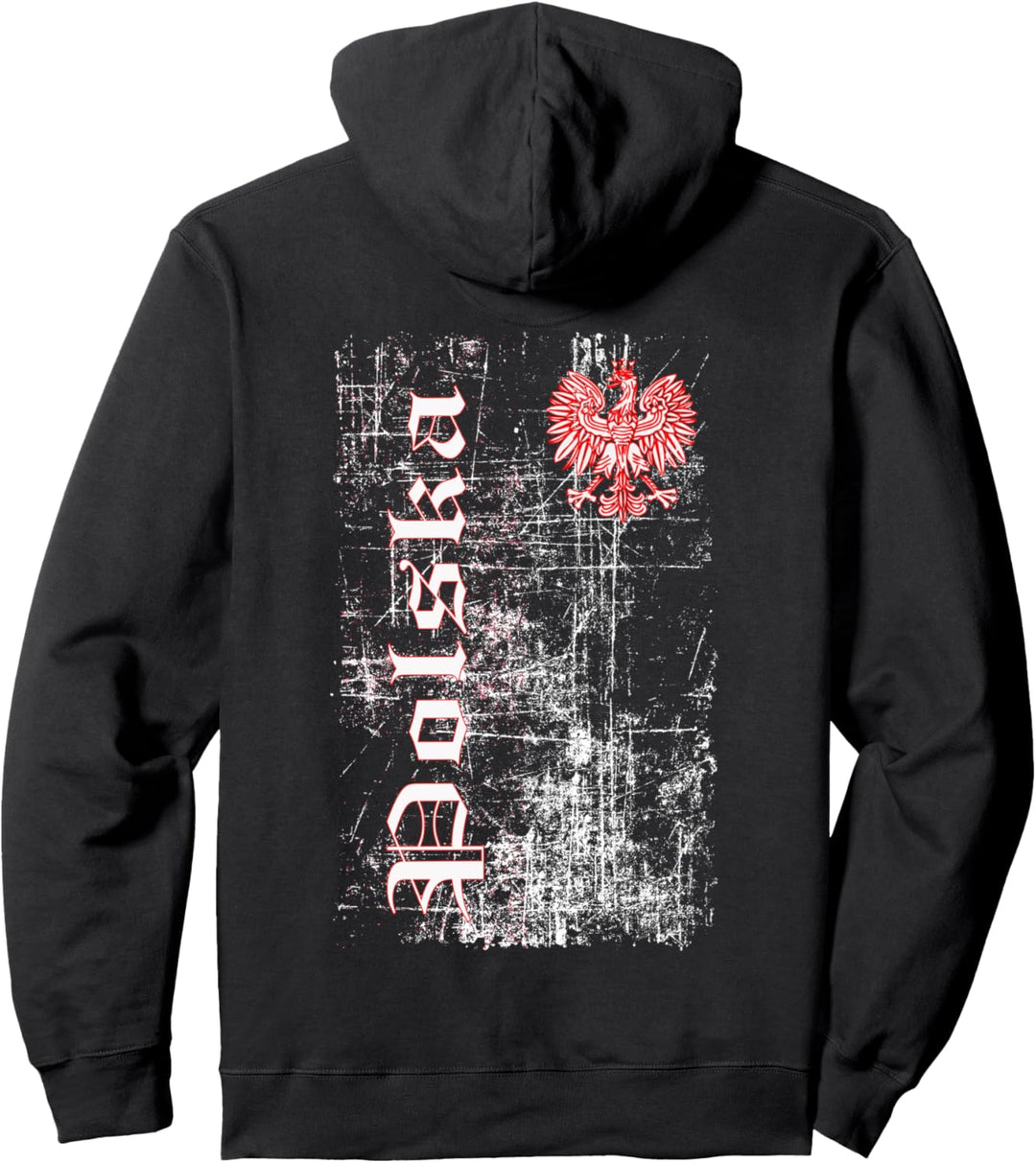 Polska Shirt Polnischen Adler Polen Flagge Herren Damen Pullover Hoodie