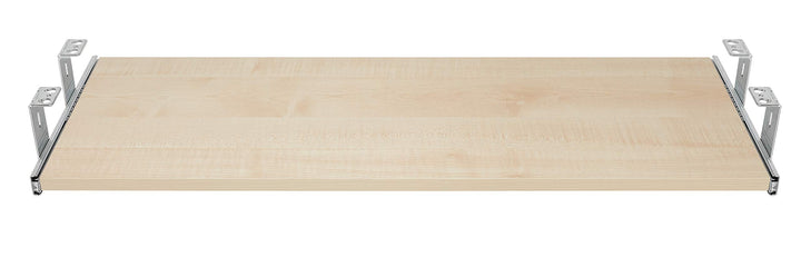 FIX&amp;EASY Tastaturauszug mit Tastaturablage 800X400mm ahorn Dekor, Auszugschienen verzinkt 400mm mit