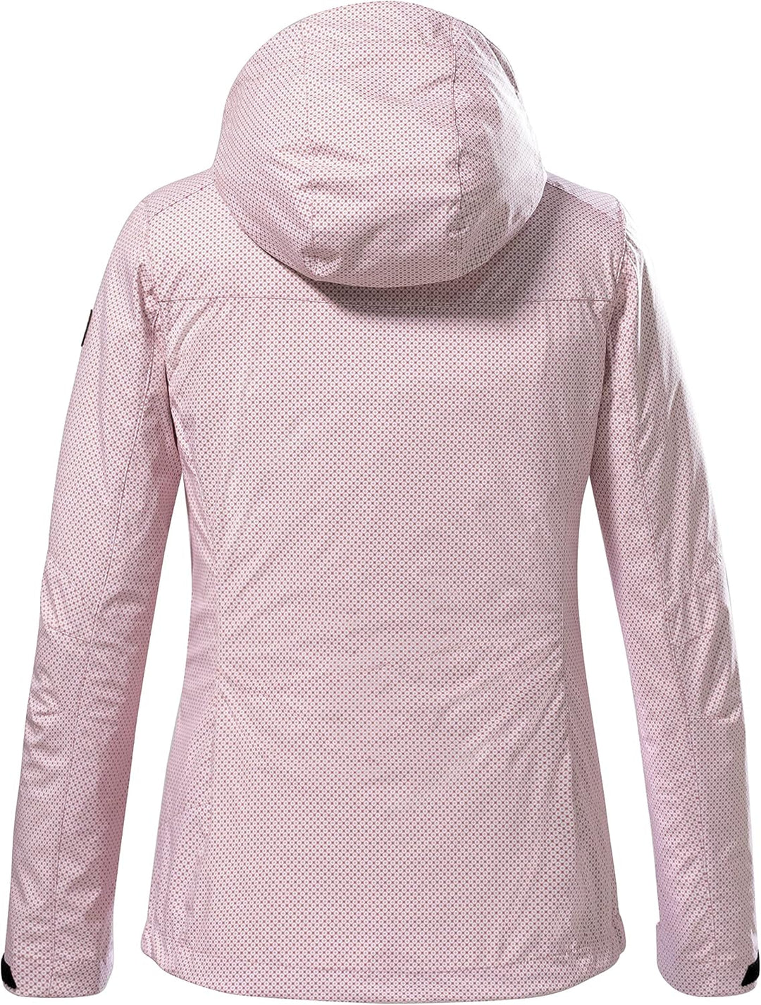 Killtec Damen Kos 103 Wmn Sftshll Jckt Softshelljacke/Outdoorjacke mit abzippbarer Kapuze 46 rosenho