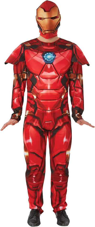 RUBIE'S Offizielles Luxuskostüm Iron Man, Disney Marvel, Superheld, für Erwachsene, Herren, Standard