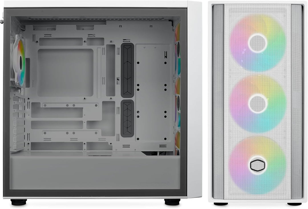 Cooler Master MasterBox 600 – E-ATX-Airflow-Gehäuse Back-Connect-MB- und 420 mm Radiator-fähig, 3 x