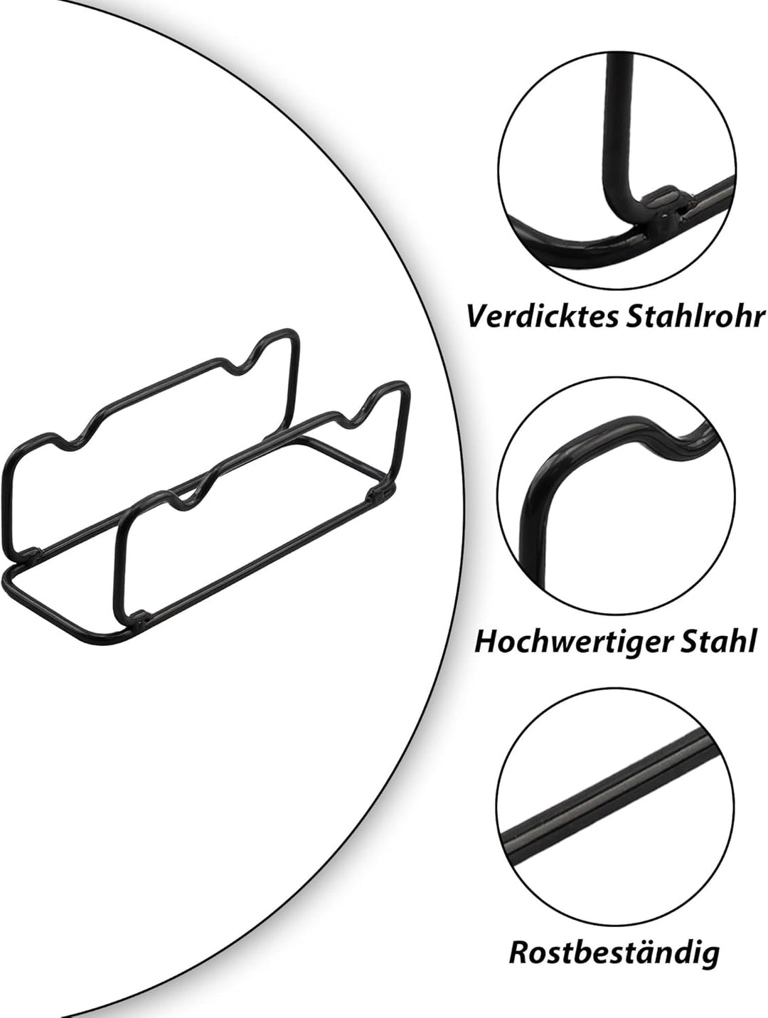 1 Stück Hantelständer Kurzhantel Ständer: 30x11x10cm Langhantelständer Multifunktionaler Klein Hante