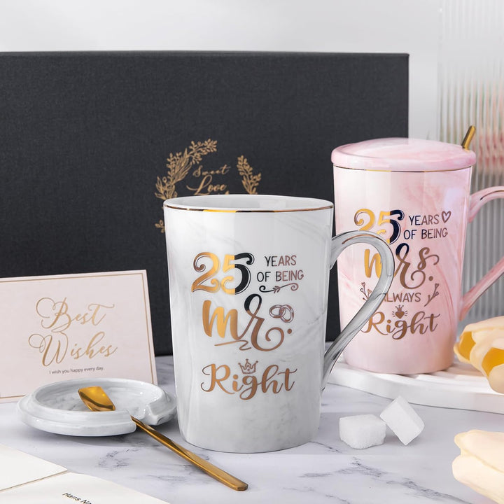 Silberhochzeit Geschenk, Geschenke zur Silberhochzeit, 25 Hochzeitstag Geschenke für Frauen Männer P