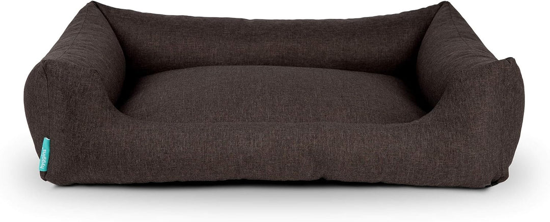 Hyggins Dreamer Pure Hundebett | Bezug abnehmbar und waschbar | Robust und pflegeleicht (S 60 x 44cm