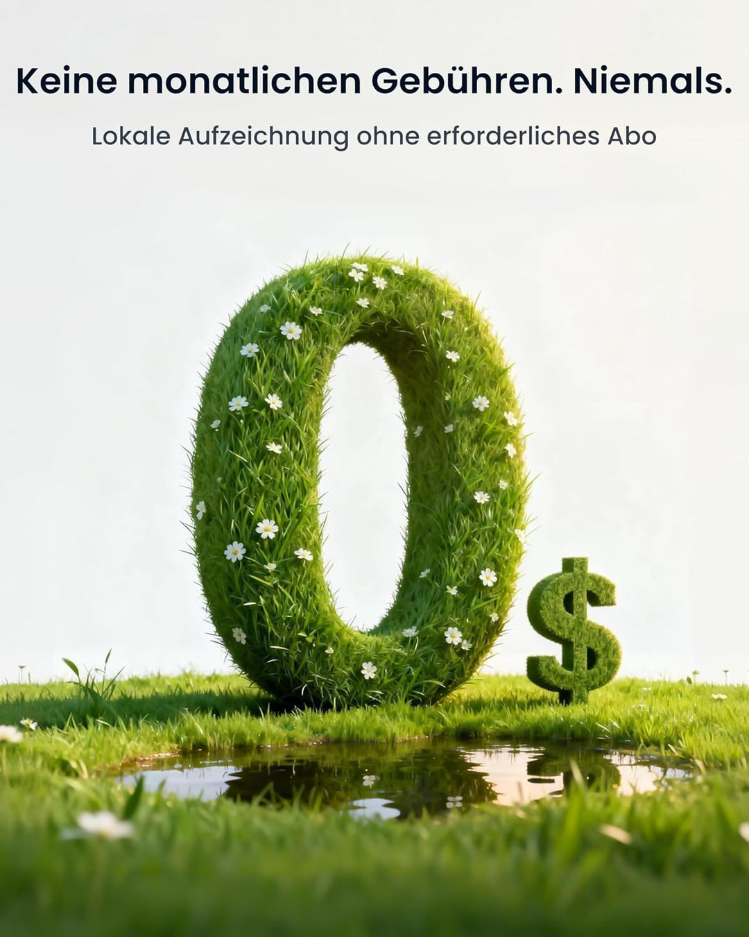 Reolink Magnetische Überwachungskamera Akku Set, 9 Monate Laufzeit, Lokaler Speicher, Fernzugriff, S