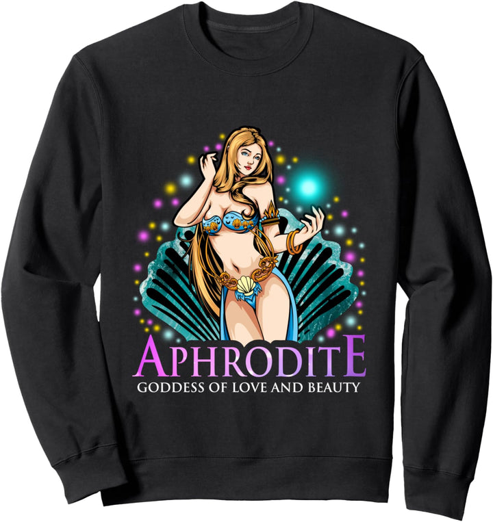 Aphrodite Göttin der Liebe und Schönheit Griechische Sweatshirt