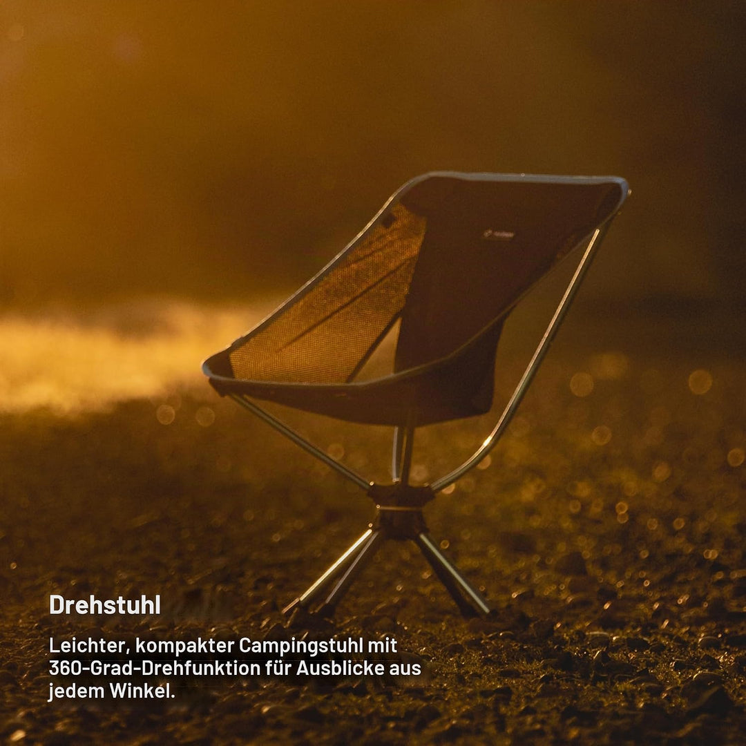 Helinox Swivel Chair | Der technisch möglicherweise fortschrittlichste Stuhl bietet zusätzlich zum l