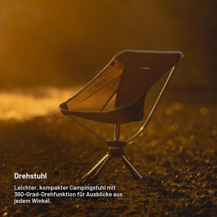 Helinox Swivel Chair | Der technisch möglicherweise fortschrittlichste Stuhl bietet zusätzlich zum l
