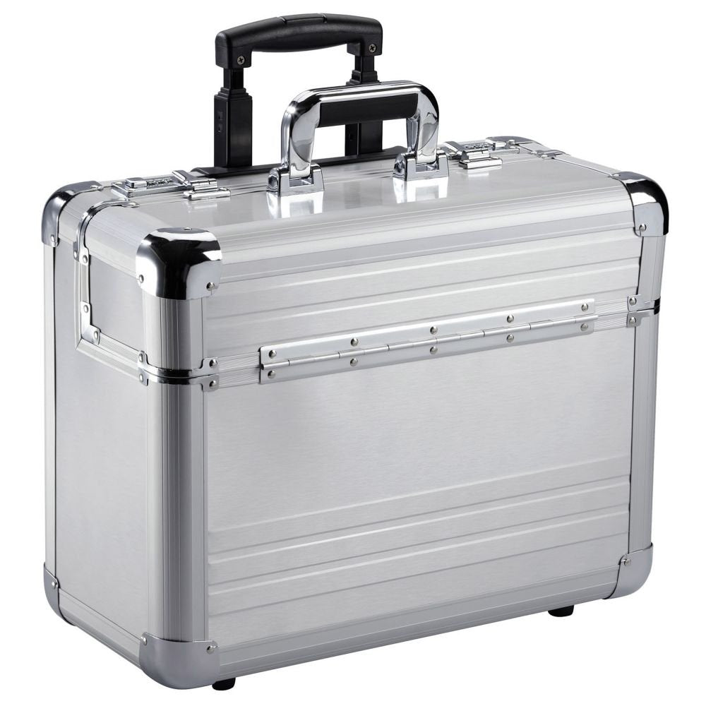 Aluminium Pilotenkoffer Trolley 46,5 cm