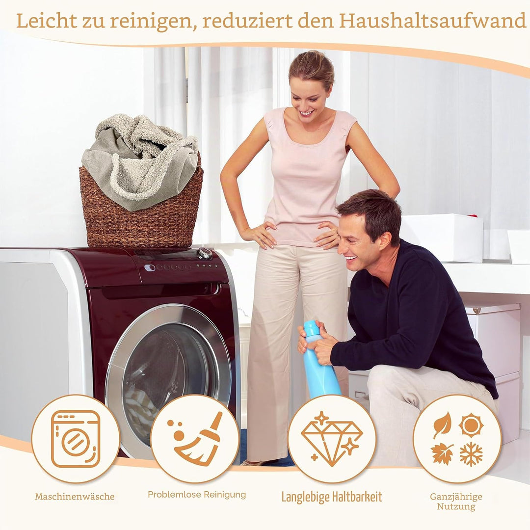 Catalonia Wasserdicht Decke, Tagesdecke Bett Sofaüberwurf Kuscheldecke Schonbezug Couchschoner Wasse