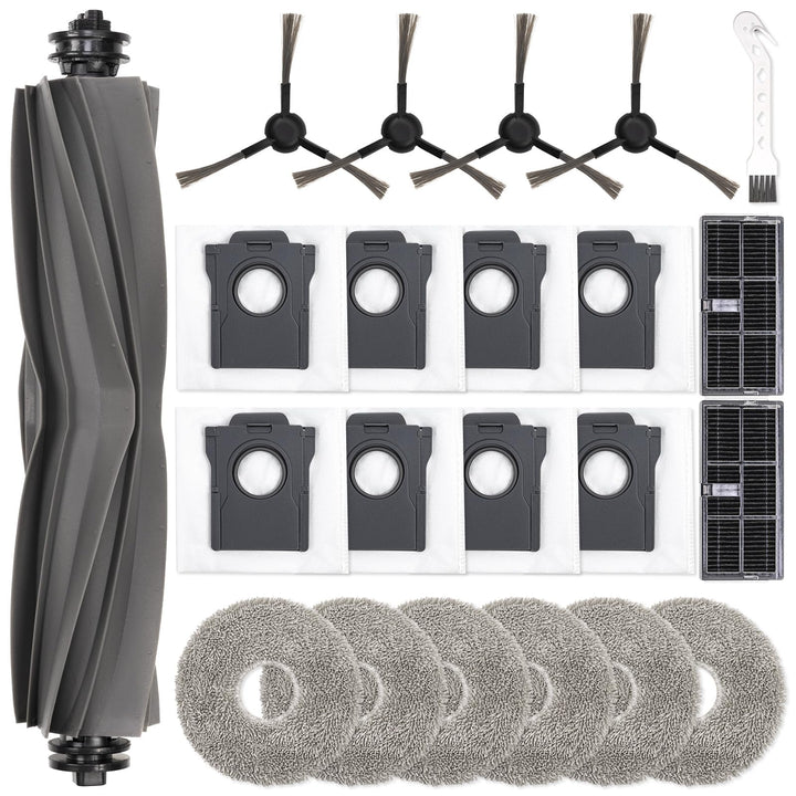 22 Stück Zubehörset für Dreame L10s Ultra Gen 2/L10s Pro Ultra Heat/Mova E30 Ultra/X30 Ultra, 1 Haup