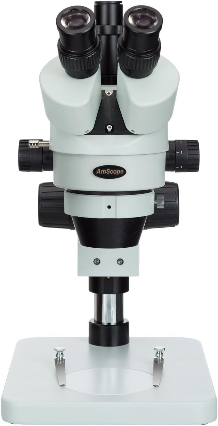 Amscope SM-1TSZ-V203 3,5X - 180X Trinokulares Stereomikroskop Höhen -verstellbares Stativ Aufsatz fü