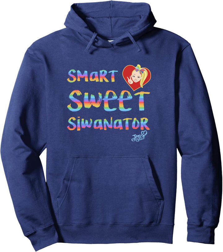 JoJo Siwa Smart Sweet Siwanator Rainbow Pullover Hoodie
